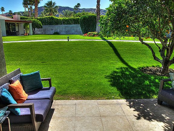 Scenic outdoor living space