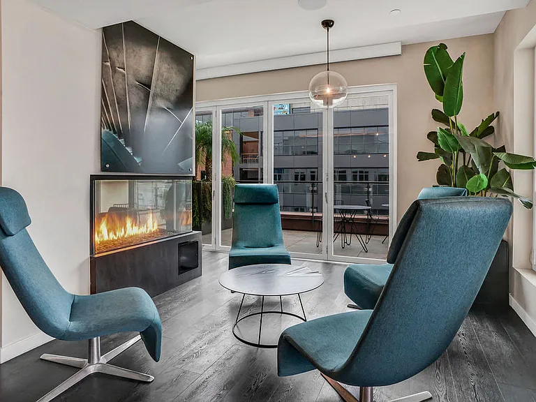 Clubhouse Seating Area at AV8 Apartments in San Diego, CA