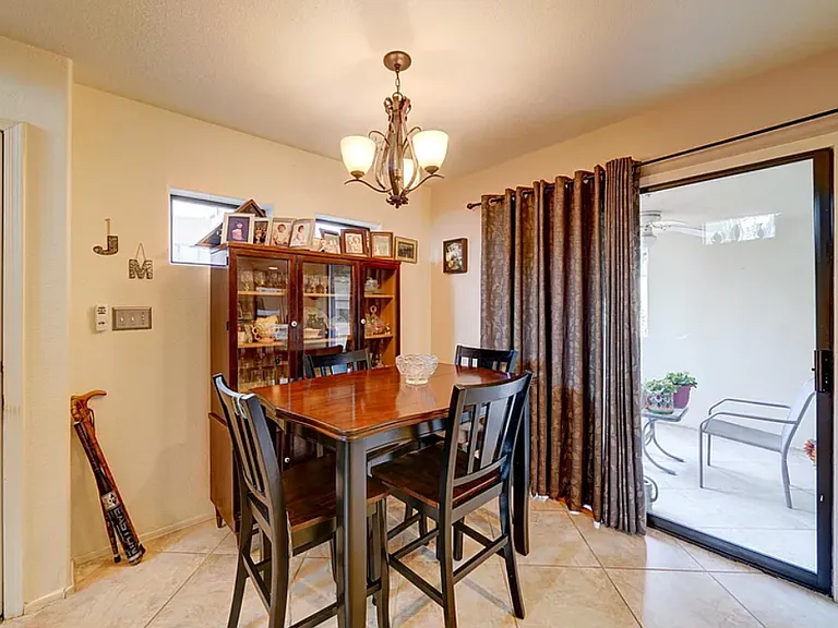Plenty of room for a dinning table.