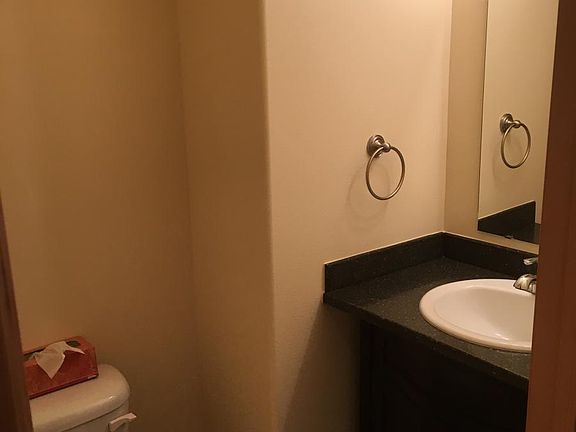 half bath downstairs