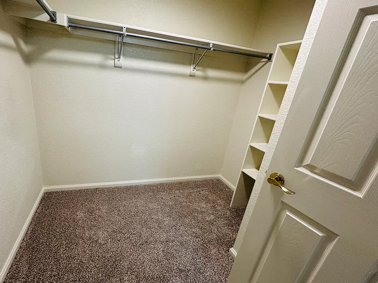 Primary walk in closet
