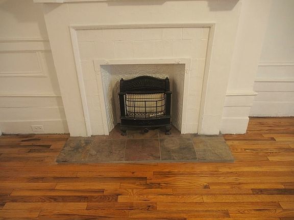 Decorative fire place in the living room