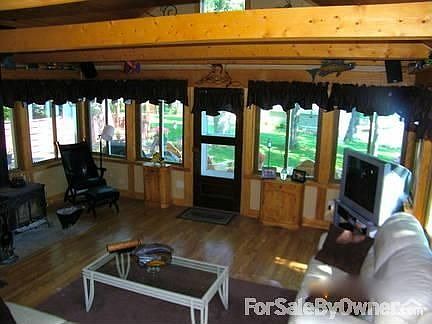 Great Room is Great for Entertaining!!! : Imagine quiet nights, watching the water, from this open c