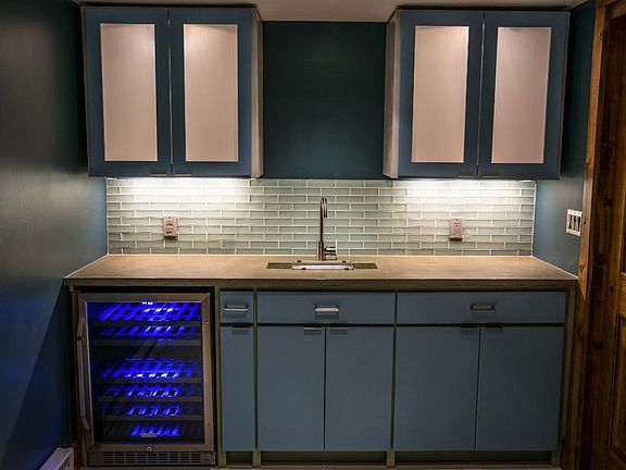 Kitchenette in Basement