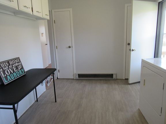 spacious laundry room