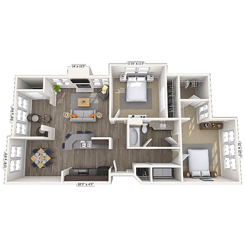 Floor plan 21A