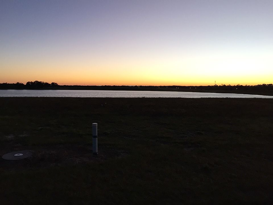 Evening Lake view from Land