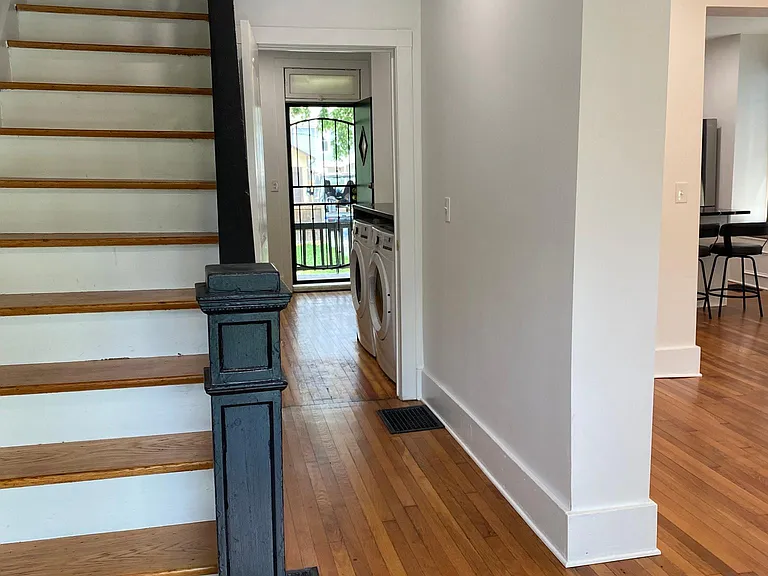 entrance with laundry/butler pantry door open