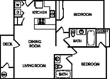Floor plan Bordeaux