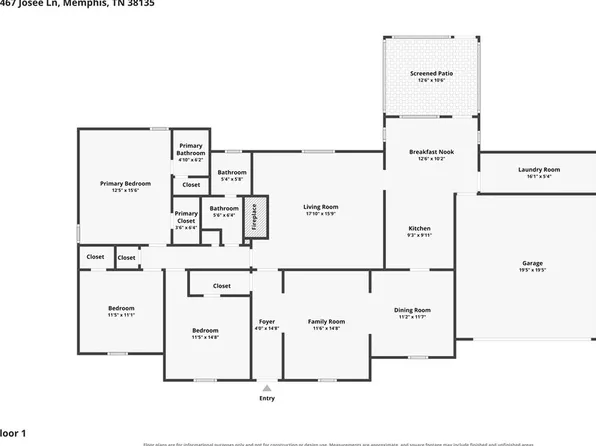 3467 Josee Ln, Memphis, TN 38135