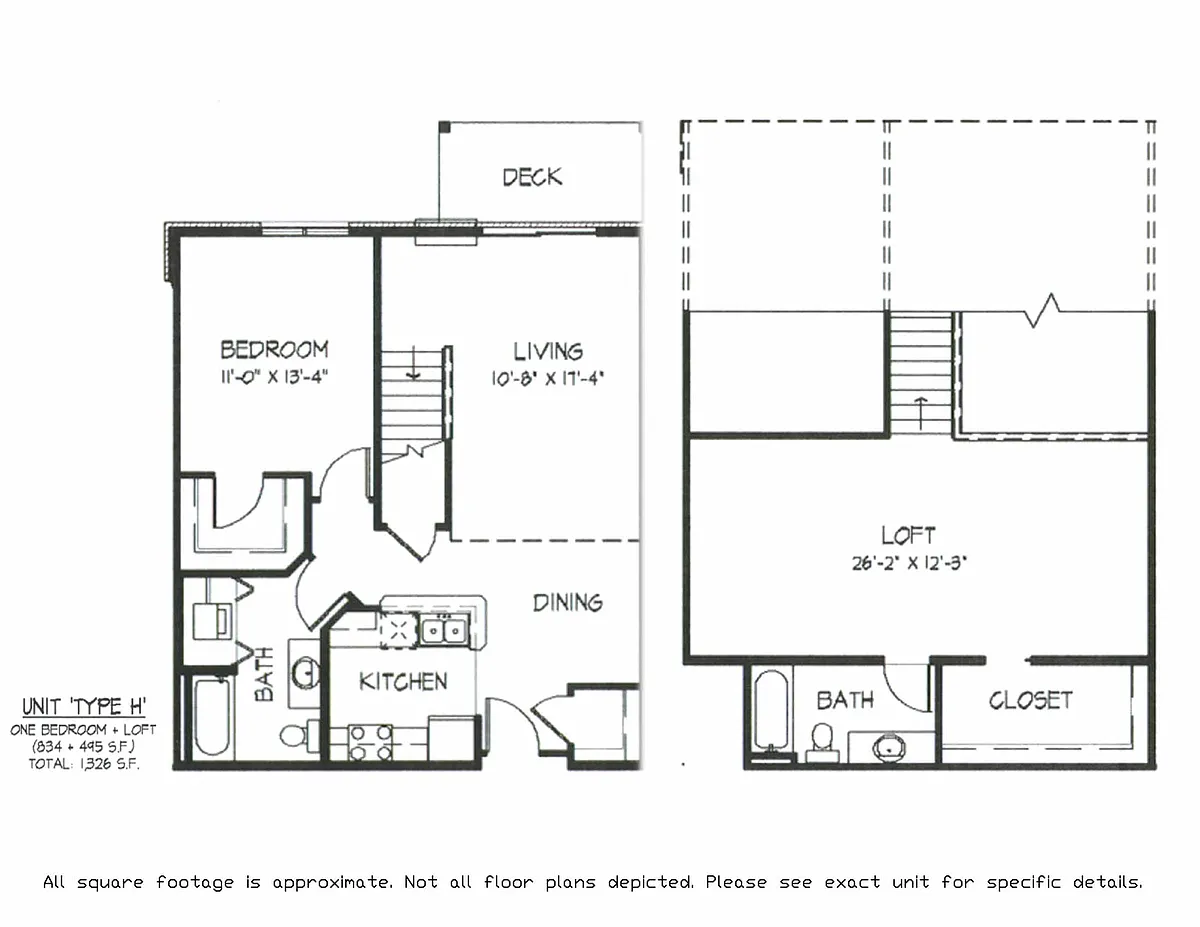 Floor plan H