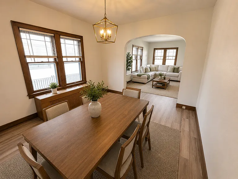 Dining room (digital mockup)