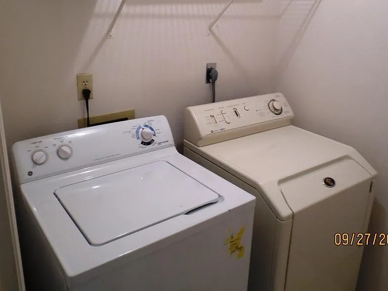 Washer and Dryer included