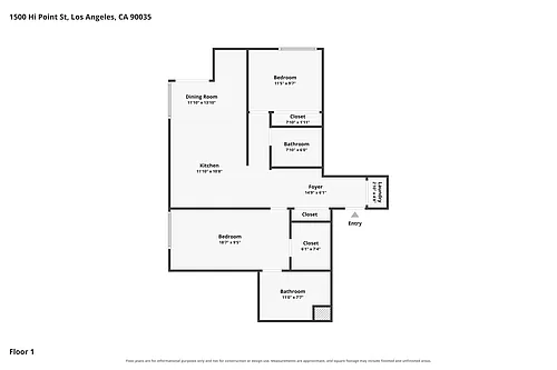 Floor plan Nova