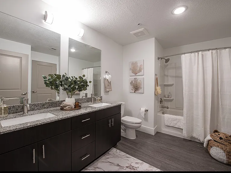 Dual Vanities Available in Select Apartments