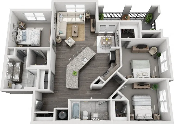 Floor plan BREAKWATER