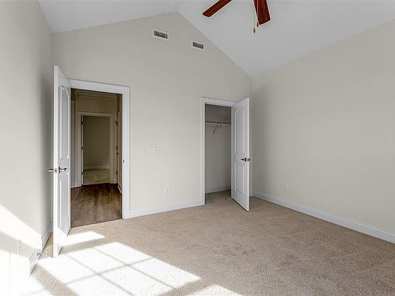 Second bedroom with vaulted ceiling