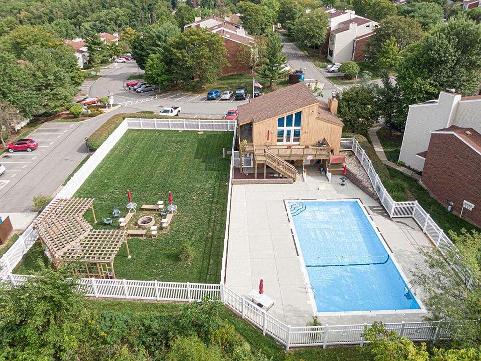 Community Clubhouse has amazing community events and is a cheap rent for private get togethers. Activity yard has fire pit and lounge chairs. The Pool feels like you are at a resort and it includes plenty of sunbathing chairs that are not in pictured.