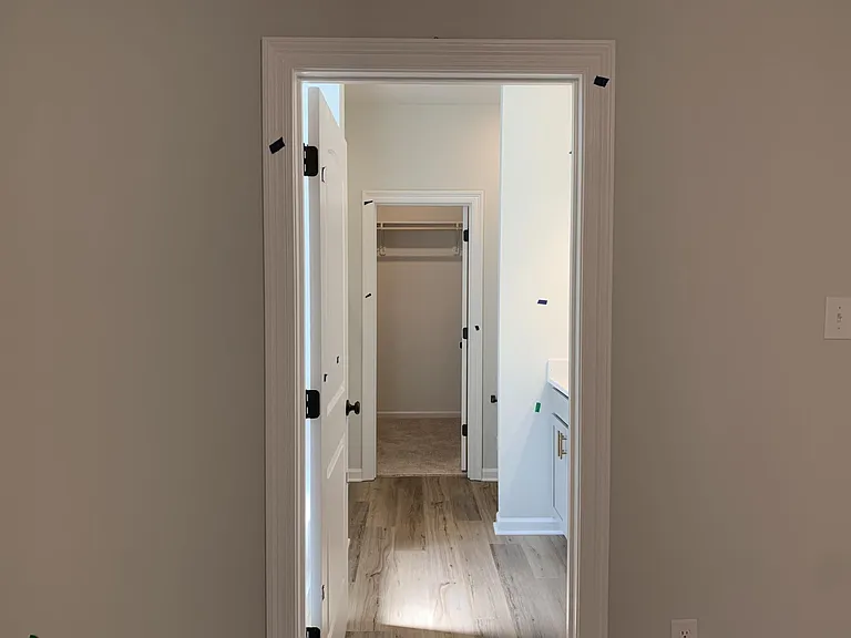 Master bath and closet