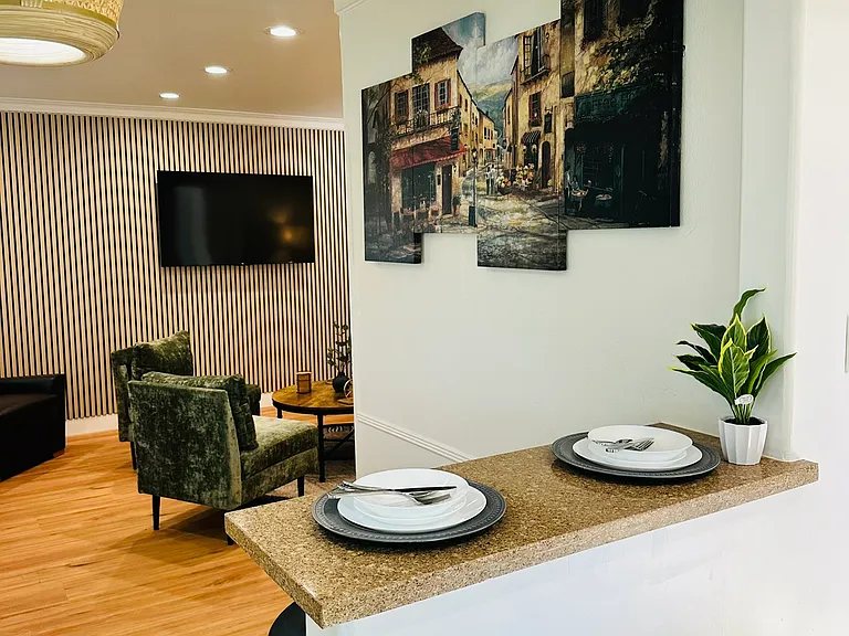 Bar area for two (2).