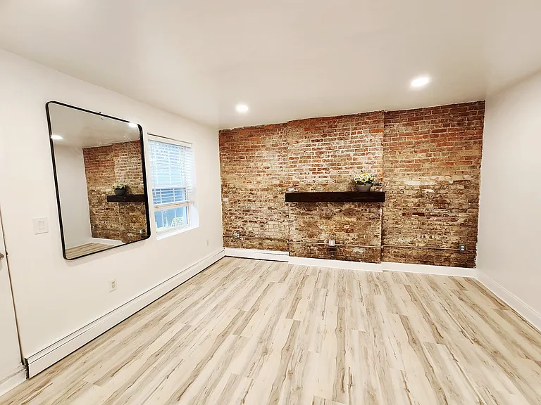 Beautifully restored original brick.