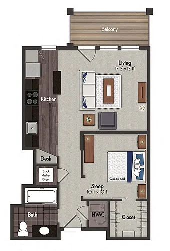Floor plan Creston
