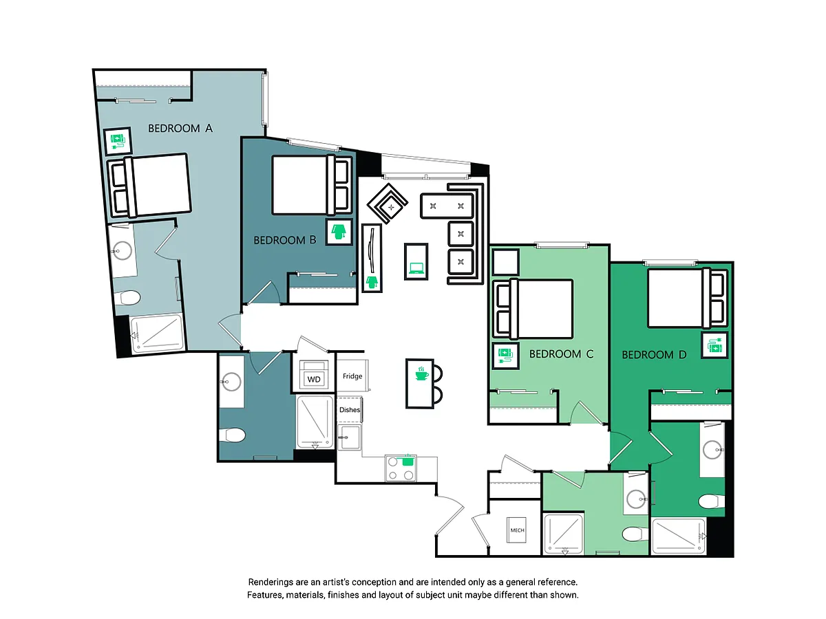 Floor plan 4C