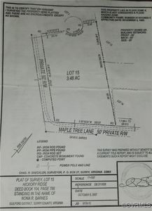 Maple Tree Ln Lot 15, Spring Grove, VA, 23881