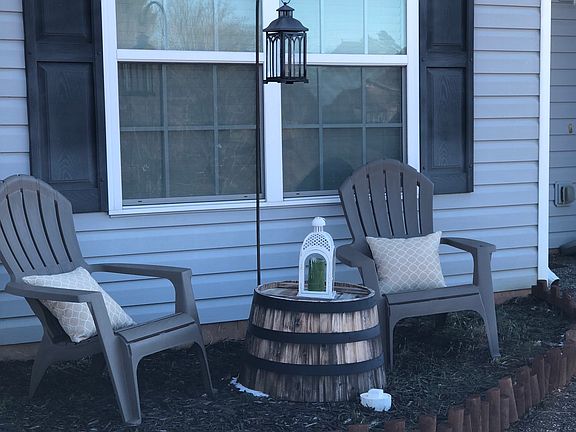 Outside seating area 