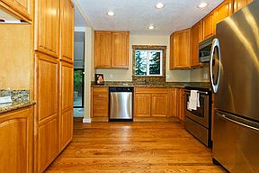 Ample kitchen storage