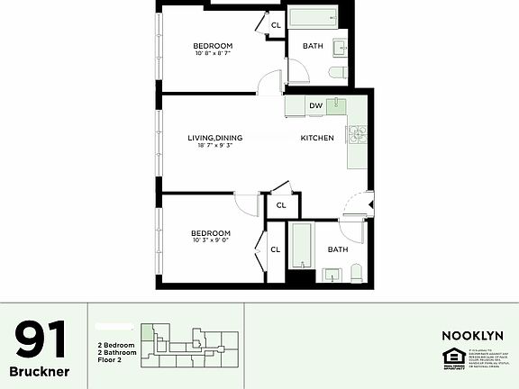 2nd image of 91 Bruckner Blvd #228