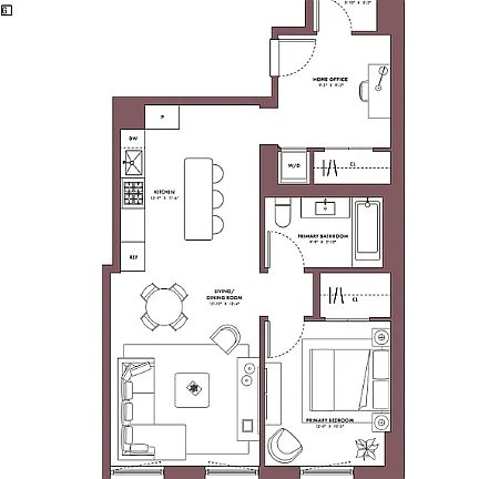 2nd image of 225 W 28th St APT 4E
