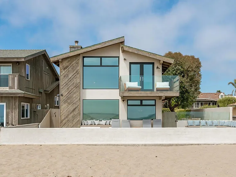 View of house from beach
