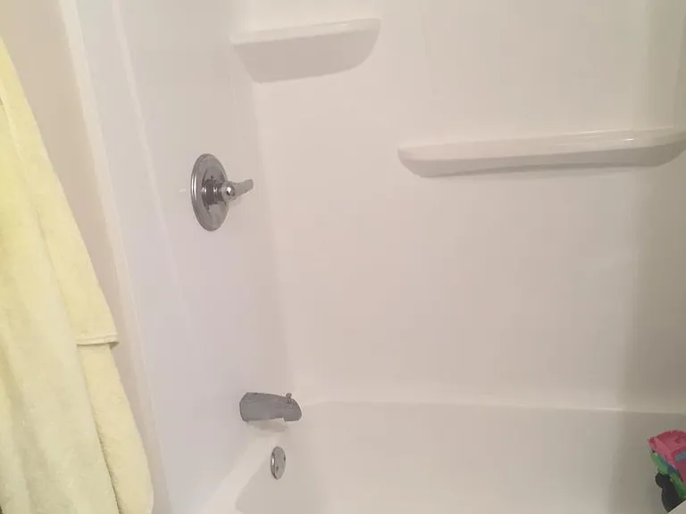New shower