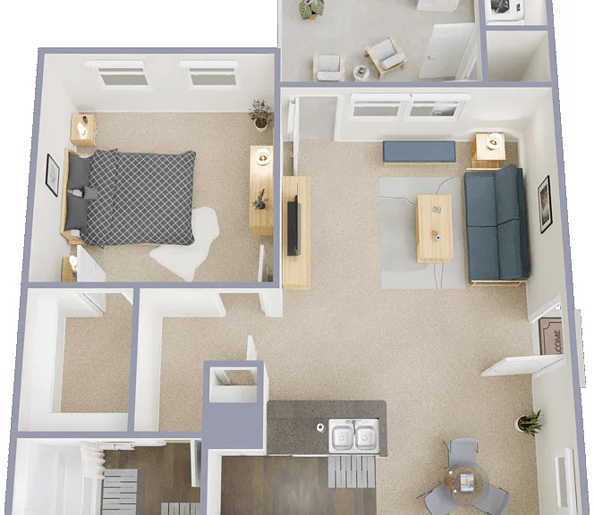 Plan 2 Floorplan Diagram