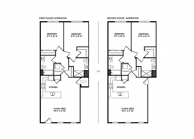 Floor plan Greystone ll Flat V4