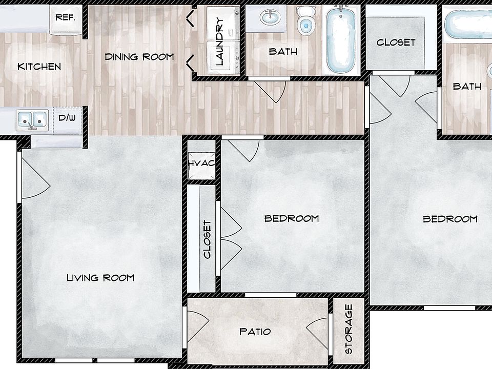 Two Bed Two Bath Two Bed Two Bath