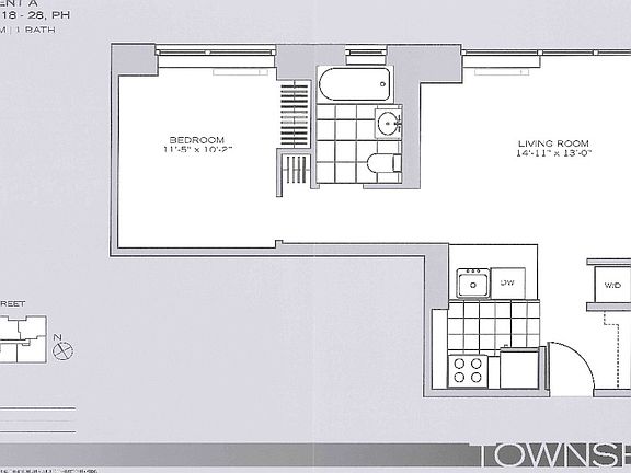 2nd image of 350 W 37th St APT 20A