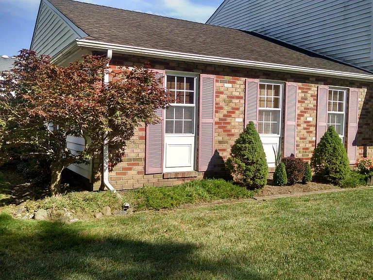 Front of townhouse