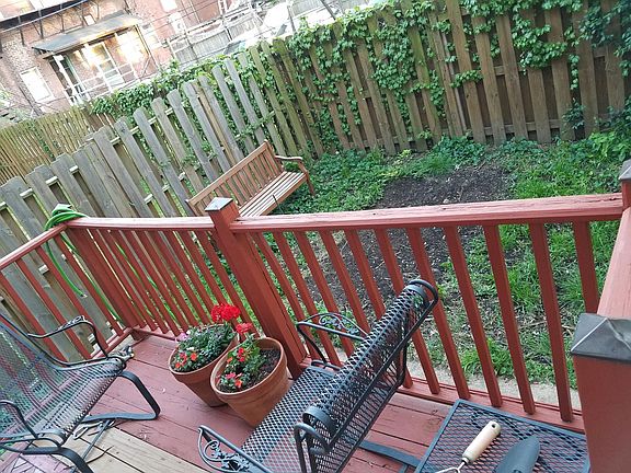 Back yard deck