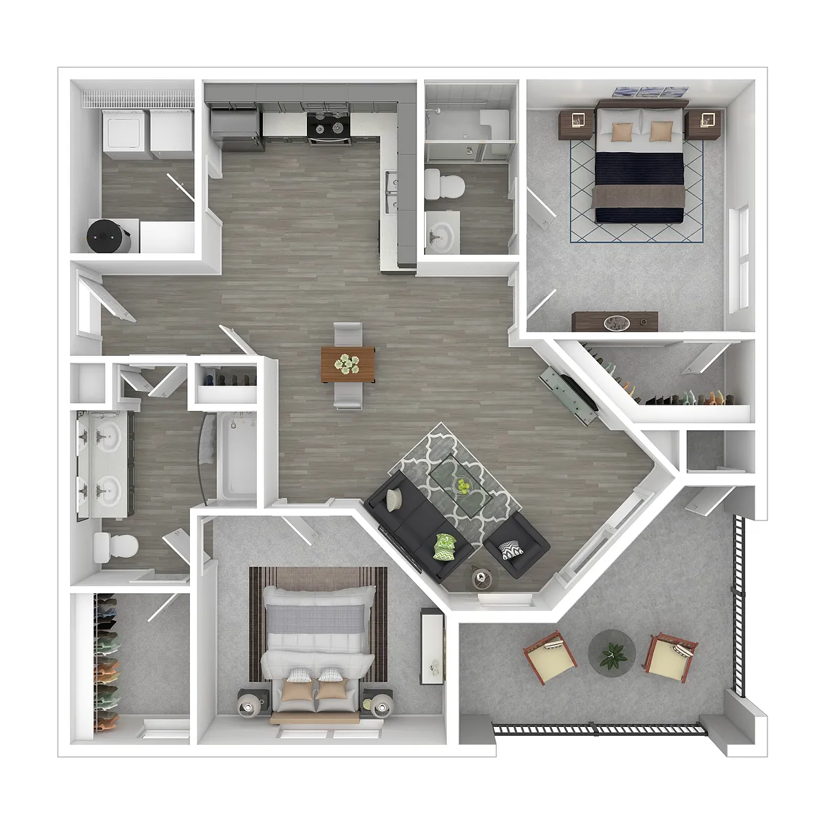 Floor plan B2 Cruise