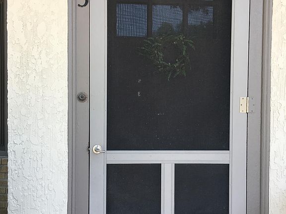 Screen door and front door shown here.