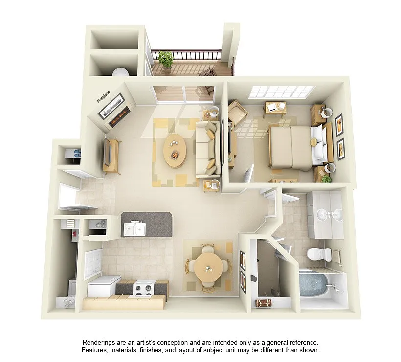 Floor plan A1A