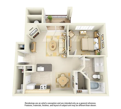 Floor plan A1A