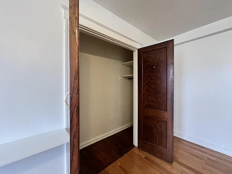 Interior view of main room closet.