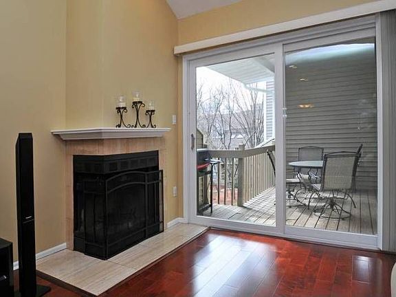 Wood Burning Fireplace