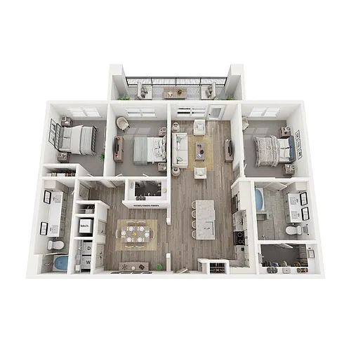Floor plan 2C1