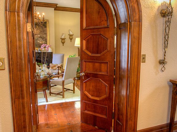 Arched Entry to Library