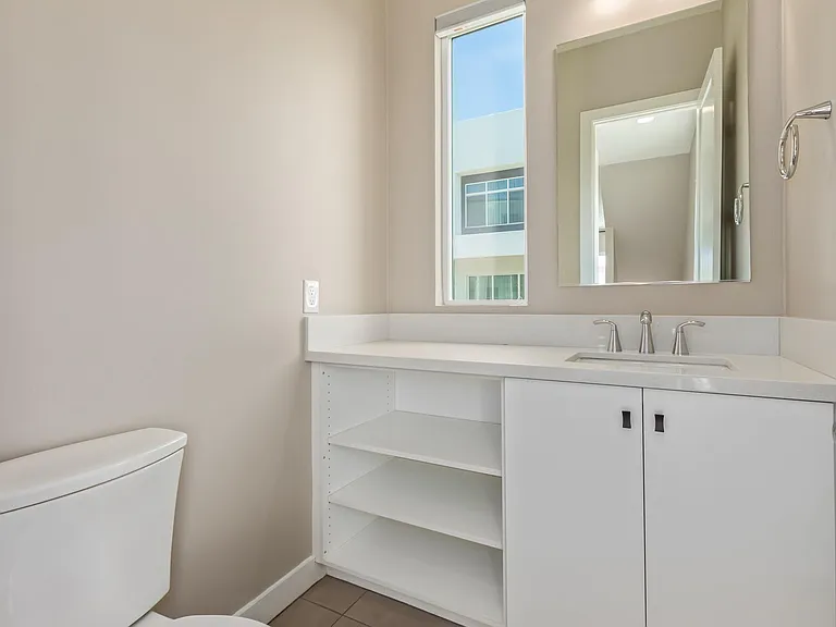Additional half bath for guests