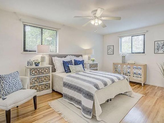 Master bedroom with lots of natural light (furniture not included)